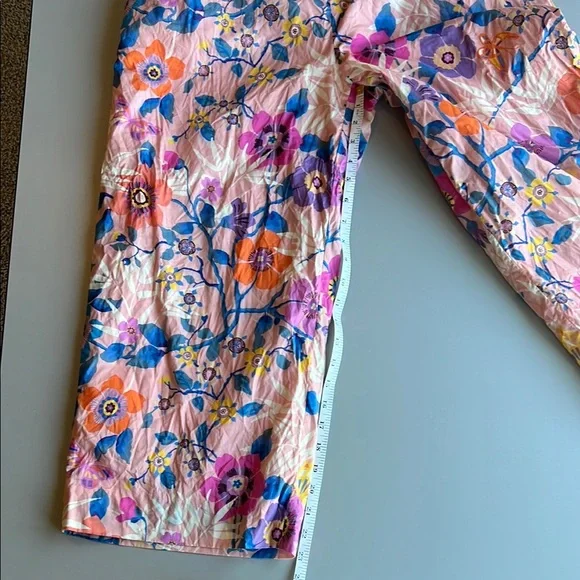 J. Crew Wide Leg Lined Crop Pants - Picture 3 of 6